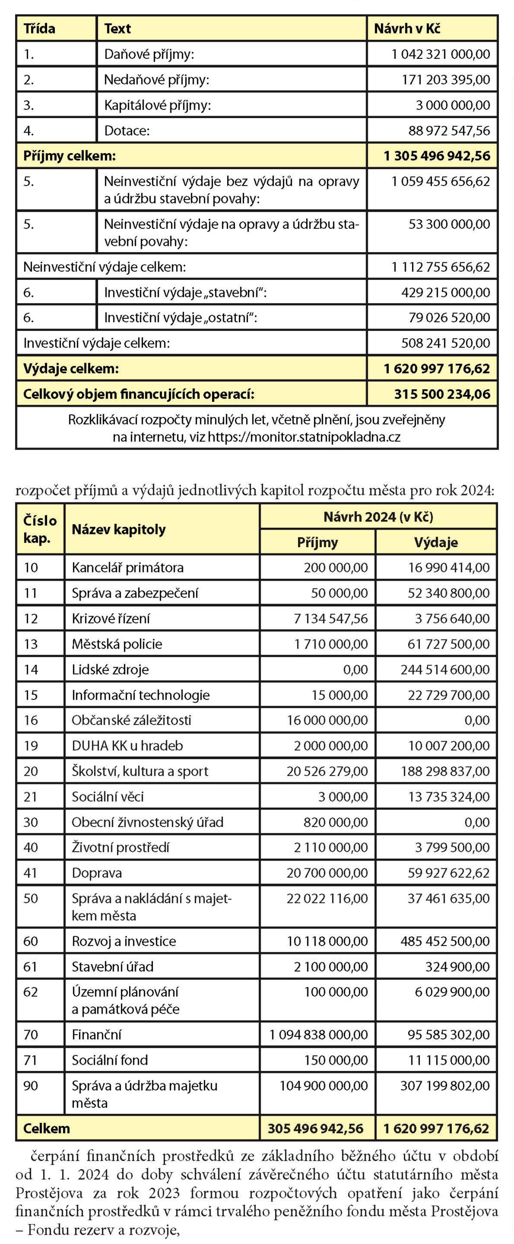 rozpočet 1