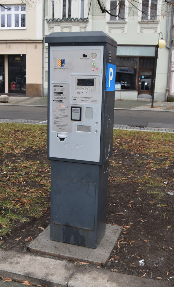 parkovací automat Žižkovo